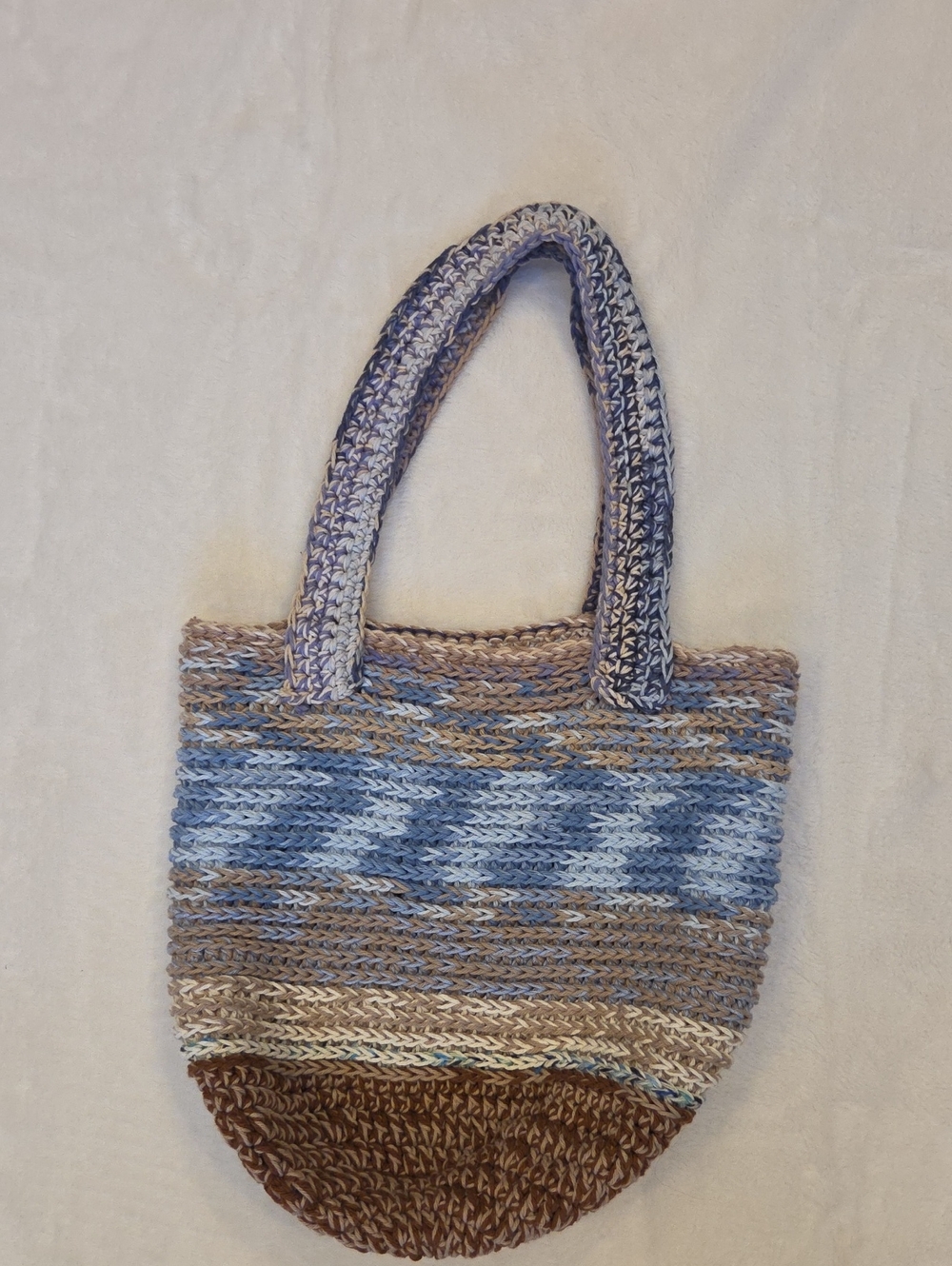Handmade Knitted Tote Bag
